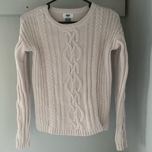 White Old Navy Sweater